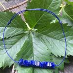 Bracelet lien barrette Lapis Lazuli